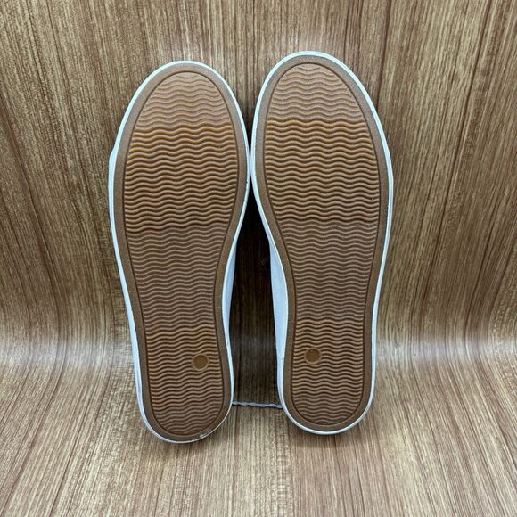 Tommy Bahama Gray Canvas Slip On Cushioned Sneakers Comfort Women's size 10 - Picture 6 of 9